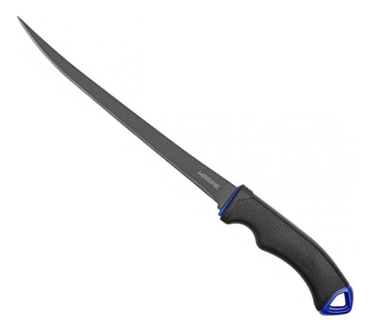 Faca Fileteira Marine Sports MFK9T 35cm Aço Inox Teflon Bainha