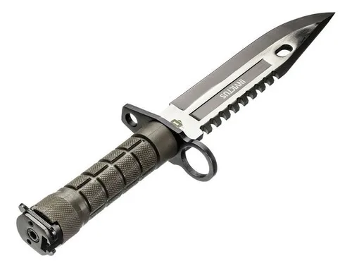 Faca Invictus Explorer Sobrevivência Militar Cor Verde