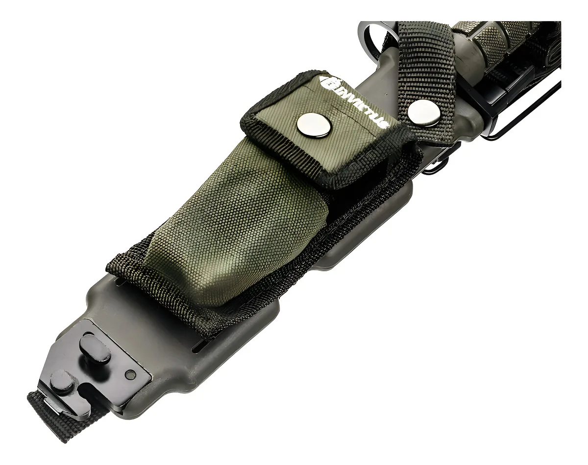 Faca Invictus Explorer Sobrevivência Militar Cor Verde